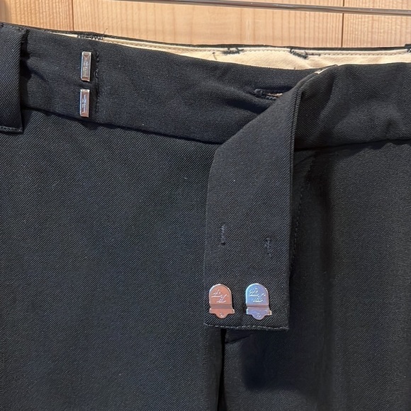 Vince Slim Straight Ankle wool Blend Black Pants Size 2 - Picture 3 of 9